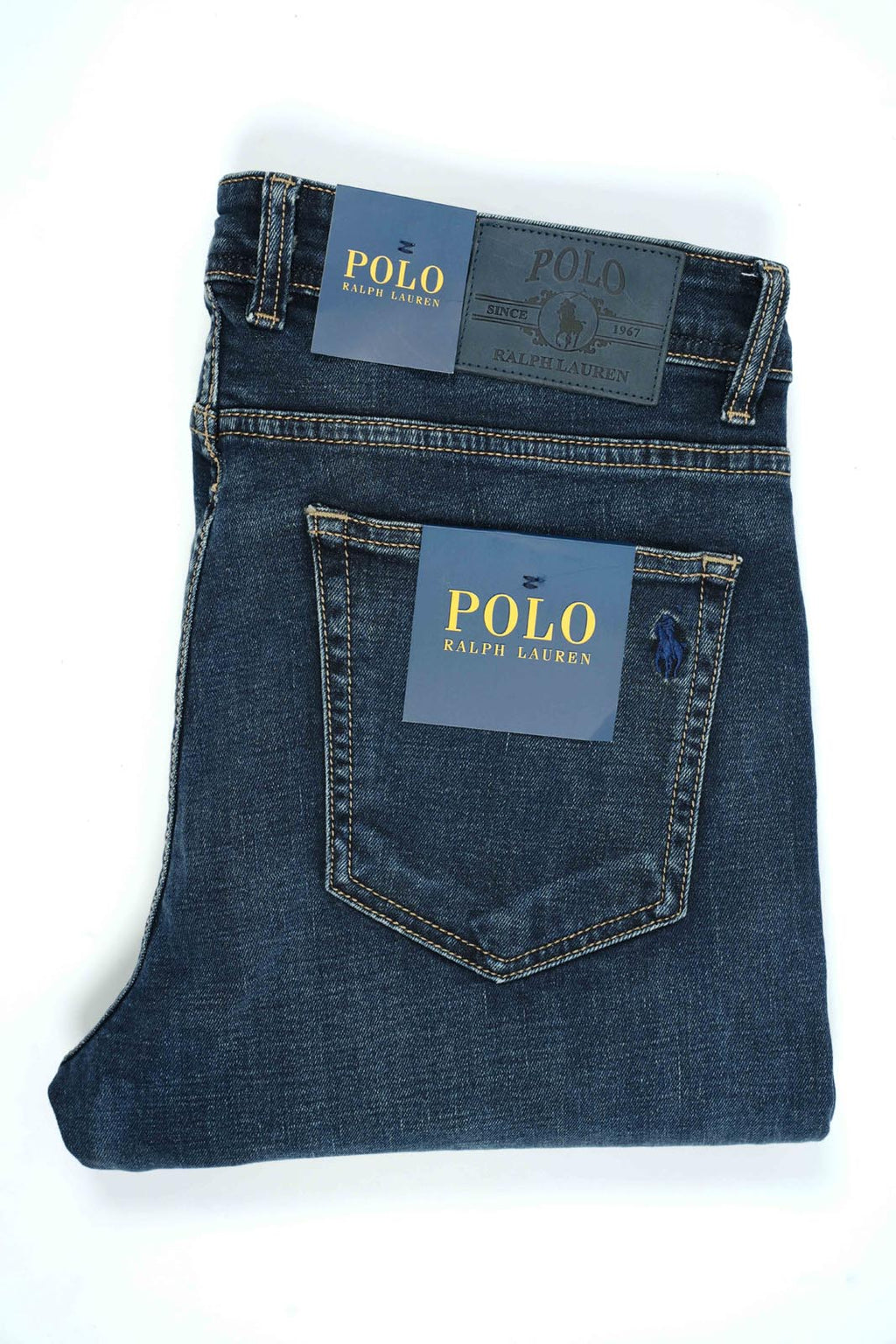 Jean Polo Homme – 100% Coton – Coupe Droite – Bleu Sable, Bleu Vert & Bleu Clair