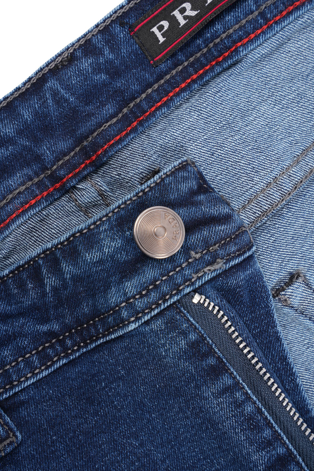 Jean Prada Homme – 100% Coton – Coupe Normale – Bleu Jeans