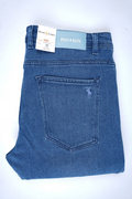 Jean Ralph Lauren – Coupe normale – Bleu vintage (100 % coton)