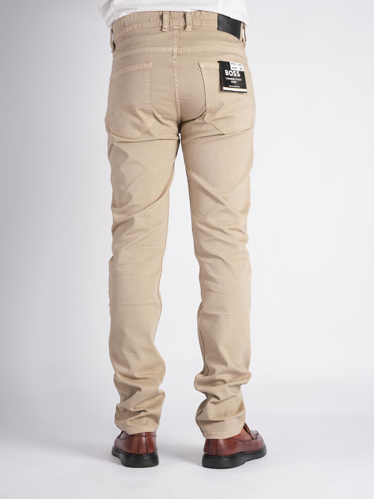 Pantalon Toile Homme 100% Coton Léger – Coupe Droite –  Nouvelle Saison