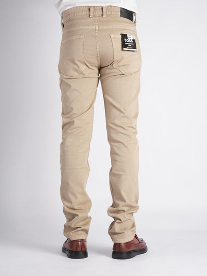 Pantalon Toile Homme 100% Coton Léger – Coupe Droite –  Nouvelle Saison