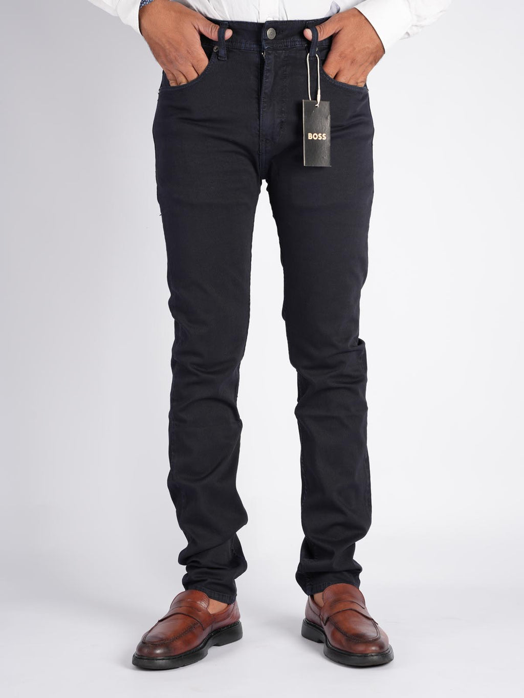 Pantalon Toile Homme 100% Coton Léger – Coupe Droite –  Nouvelle Saison