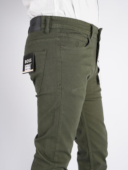 Pantalon Toile Homme 100% Coton Léger – Coupe Droite –  Nouvelle Saison