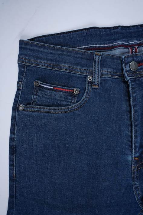 Jean Tommy Bleu – Coupe Normale, Pack Standard.