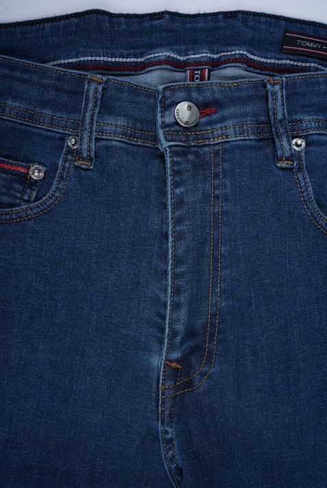 Jean Tommy Bleu – Coupe Normale, Pack Standard.