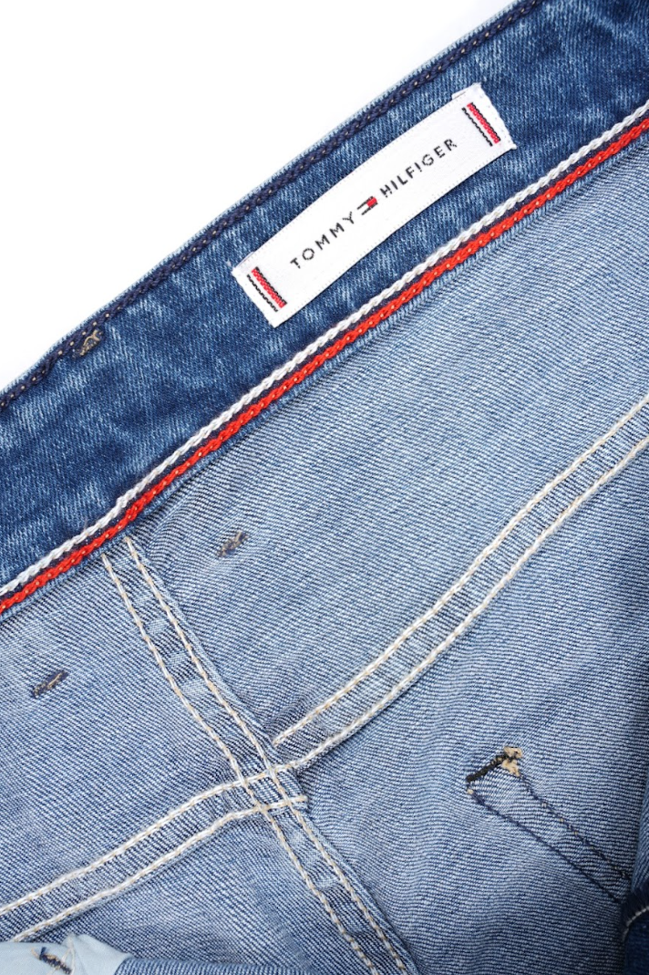 Jean Tommy Hilfiger Bleu Clair – Coupe Droite Regular
